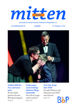 Titelblatt 4/2022 der Zeitschrift "mittendrin"